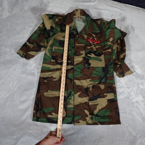Apolinar 1948 Camo Army Field Jacket Mens Small Tall Fit Custom Logo - Picture 11 of 13